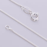 CB30-20 Silver Curb chain 20" length