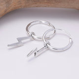 E703 - 10mm hoop with lightning bolt