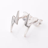 S1003 - 925 silver lightning stud earrings