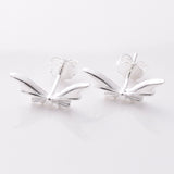 S947 - 925 silver flying bat stud earrings