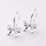 S945 - 925 silver bow earrings