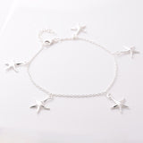B028 - 925 silver starfish bracelet