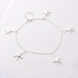 B028 - 925 silver starfish bracelet