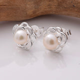 S953 - 925 silver stud earrings