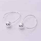 E198 - Sterling Silver Sphere Earrings