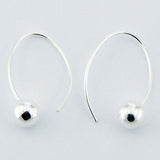 E198 - Sterling Silver Sphere Earrings