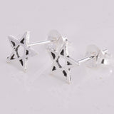 S232 - Pentacle Star Stud Earring