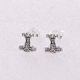 S453 - Thors hammer Stud earrings