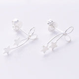 S692 - 925 Shooting star stud earrings