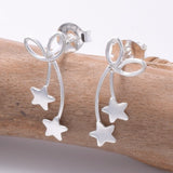 S692 - 925 Shooting star stud earrings