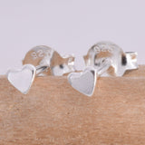 S568 - 925 silver tiny 3mm polished heart